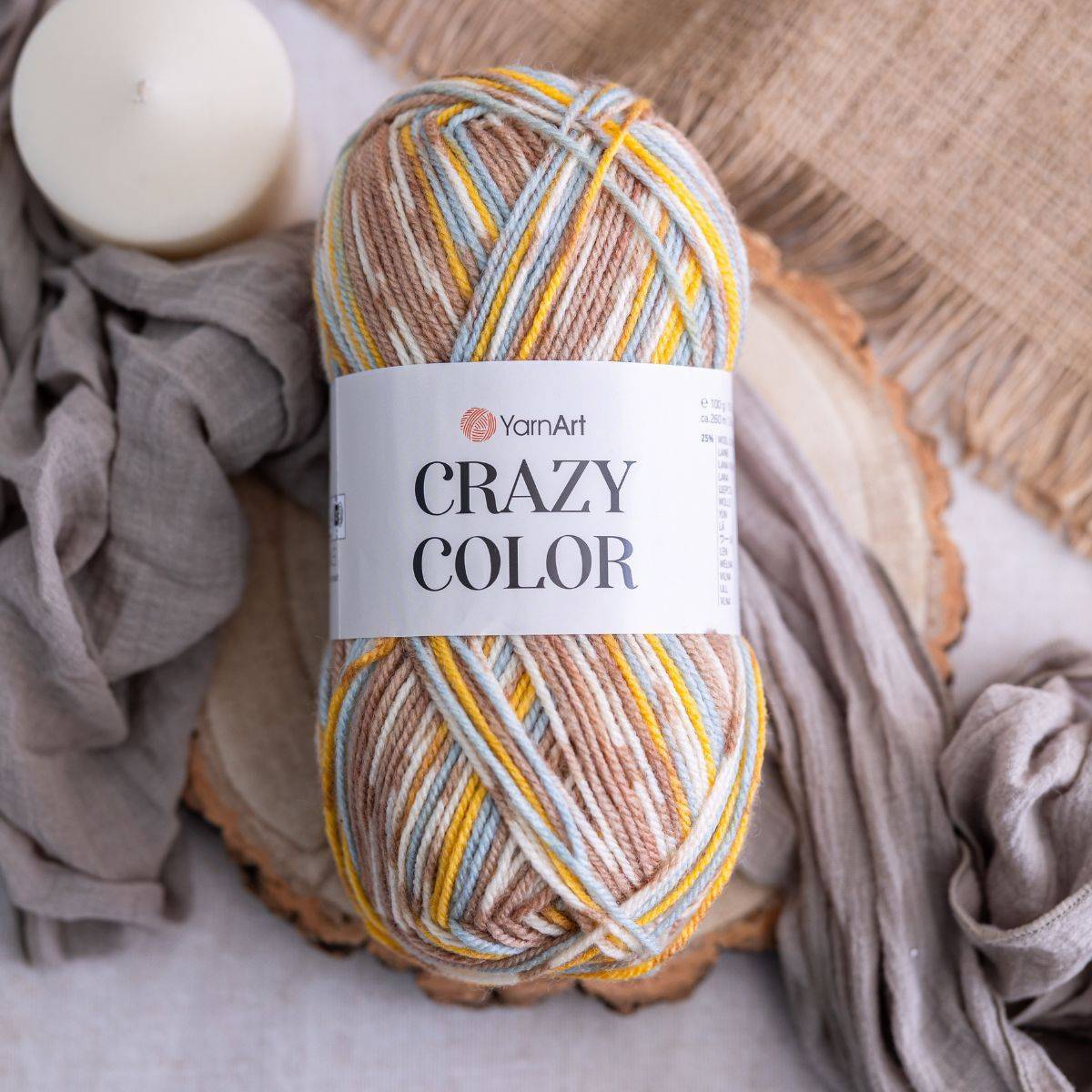 YarnArt Crazy Color - 180