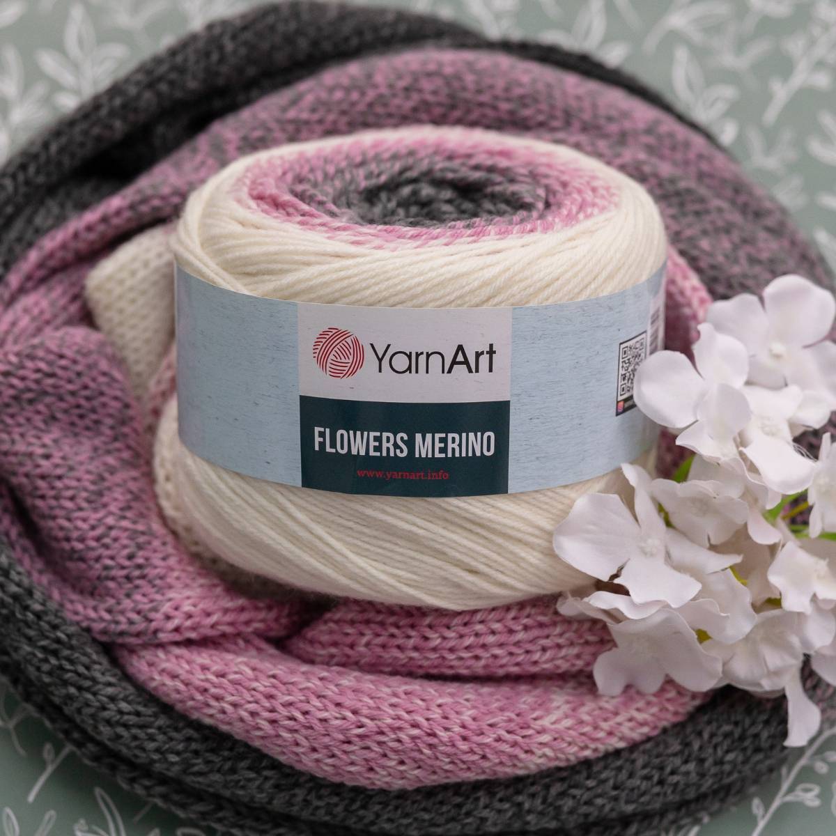 YarnArt Flowers Merino - 546