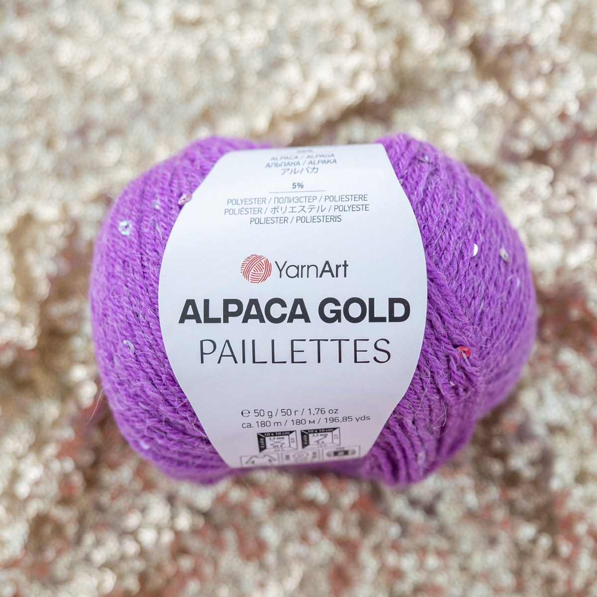 YarnArt Alpaca Gold Pallettes - 9308