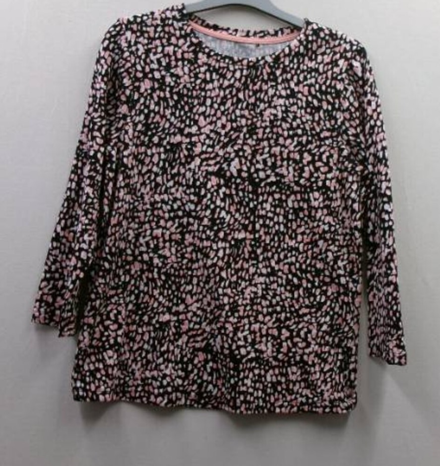 M&co Top Black Pink Size: 12