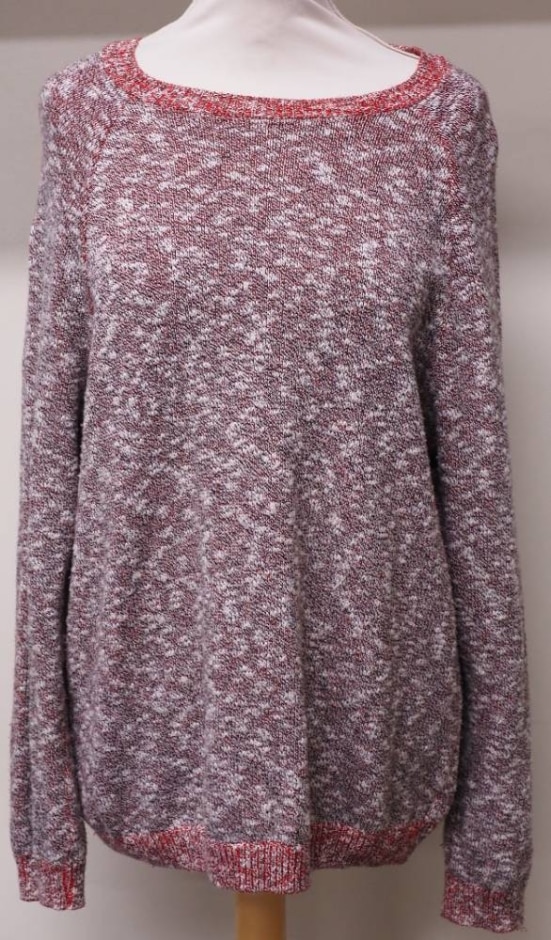 Osio Sweater Blush Red Size: L