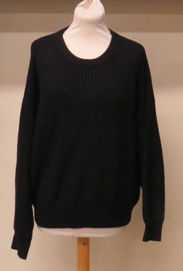 Zara Round-neck Jumper Black Size: M