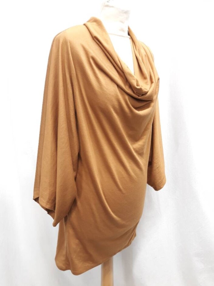 Vero Moda Lotus Kimono Long Top Mustard Size: S