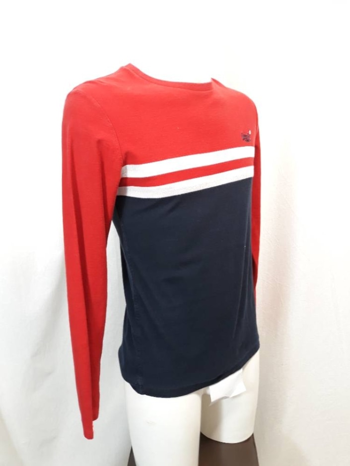 Superdry Jumper Blue Red Size: S