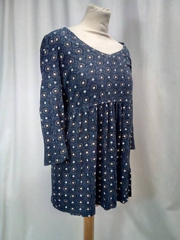 Fatface Top Blue Mix Size: 8