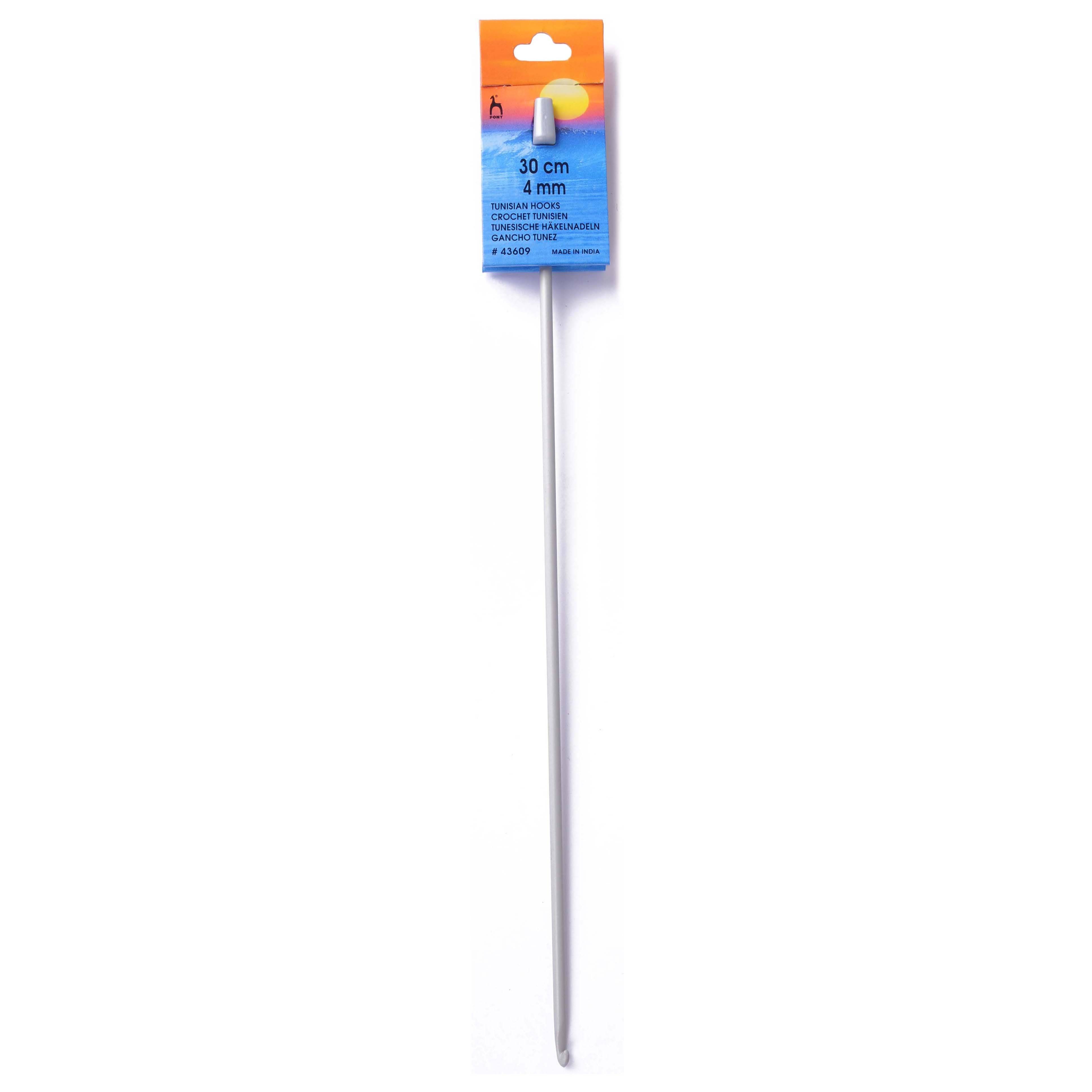 Pony Tunisian Single-Ended Crochet Hook - 4.0mm (UK 8 - US G/6)