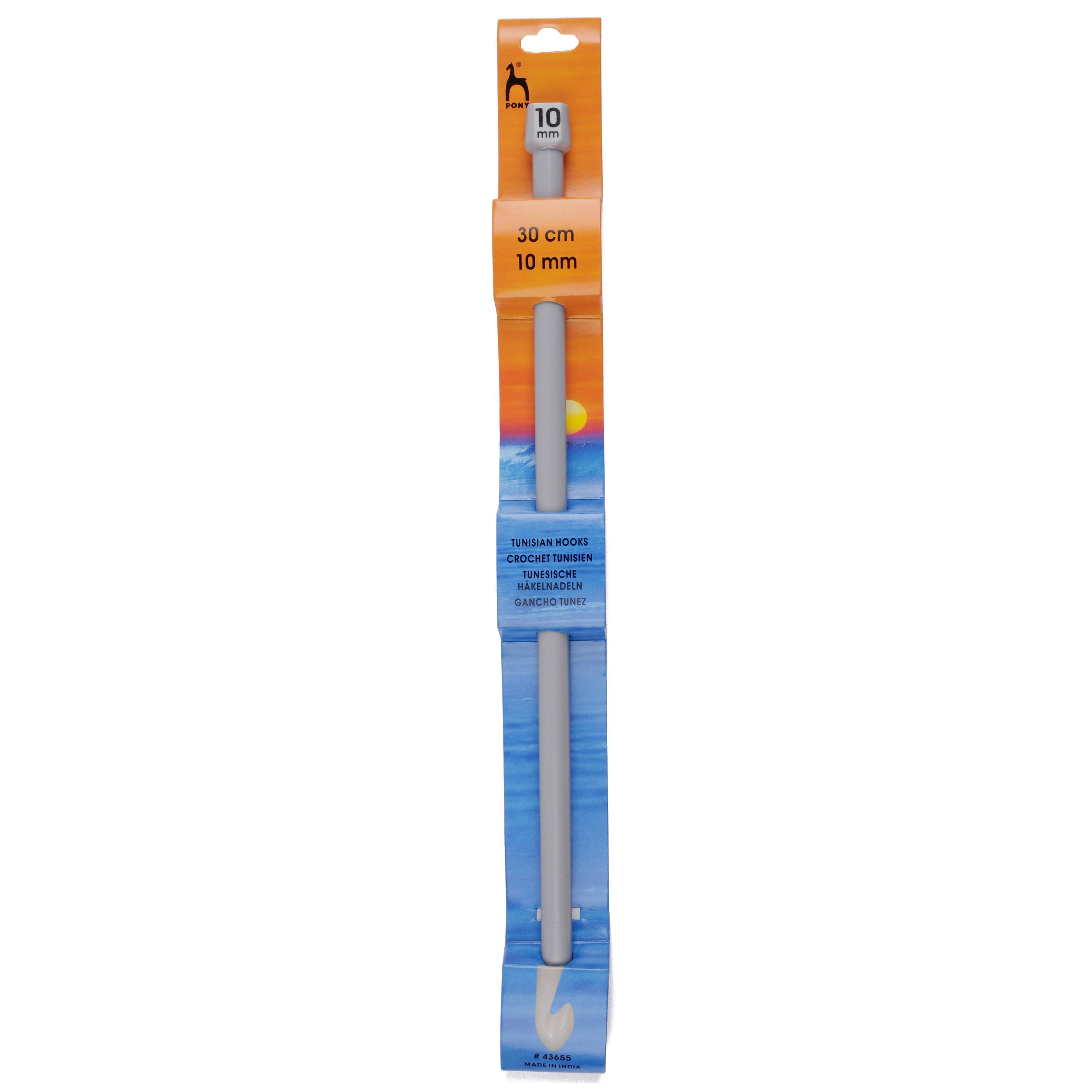 Pony Tunisian Single-Ended Crochet Hook - 10.0mm (UK000 - US N/15)