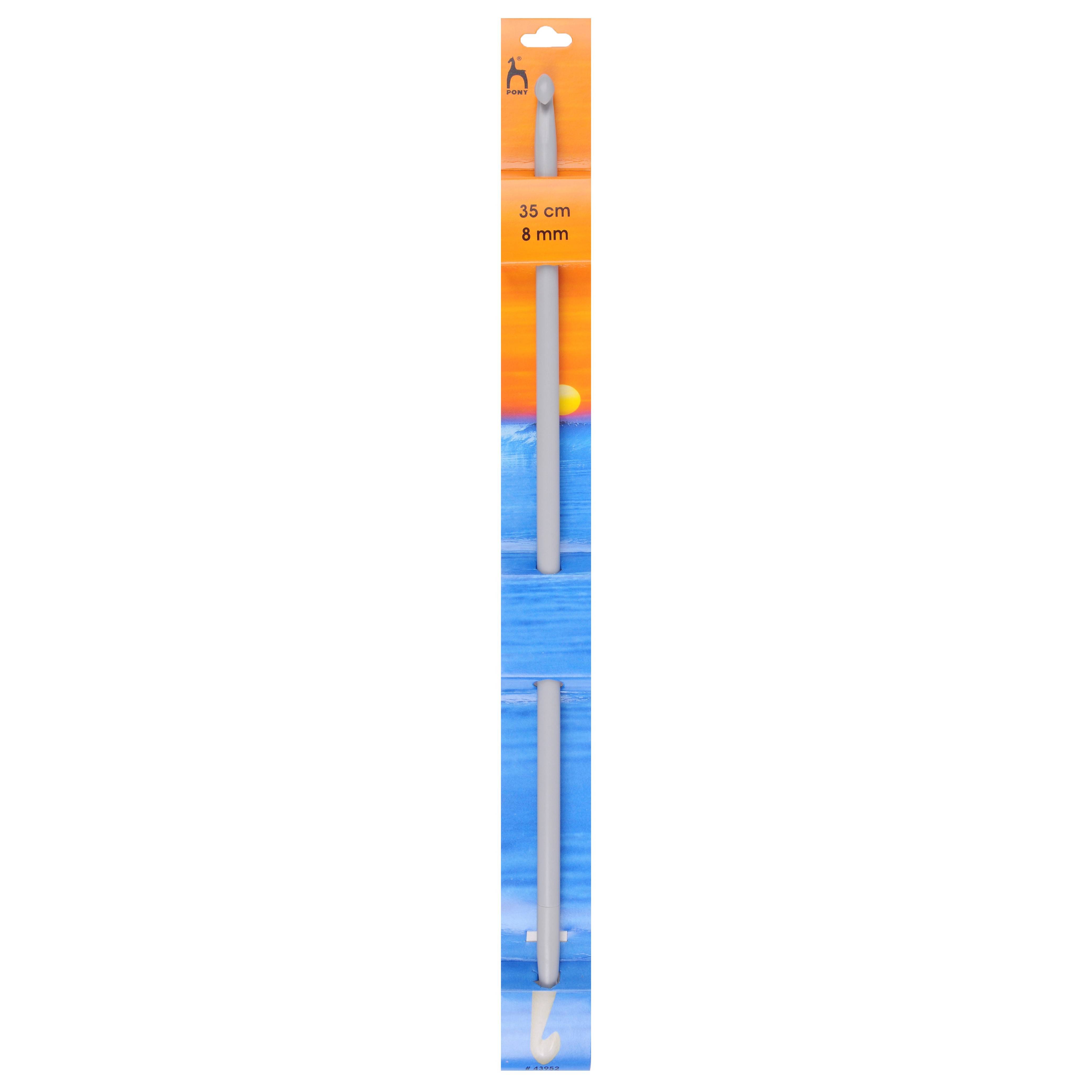 Pony Tunisian Double-Ended Crochet Hook - 8.0mm (UK 0 - US L/11)