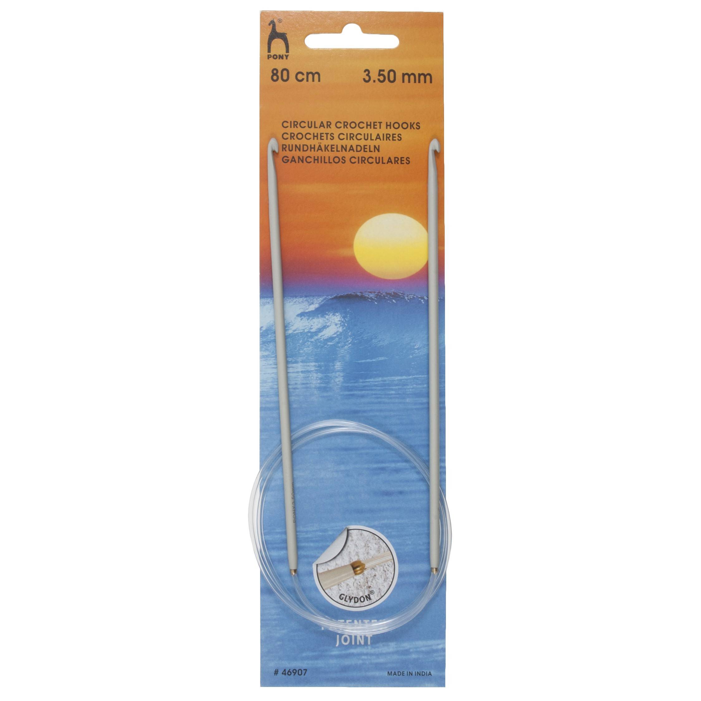 Pony Tunisian Circular Crochet Hook - 80cm - 3.5mm (UK 9 - US E/4)