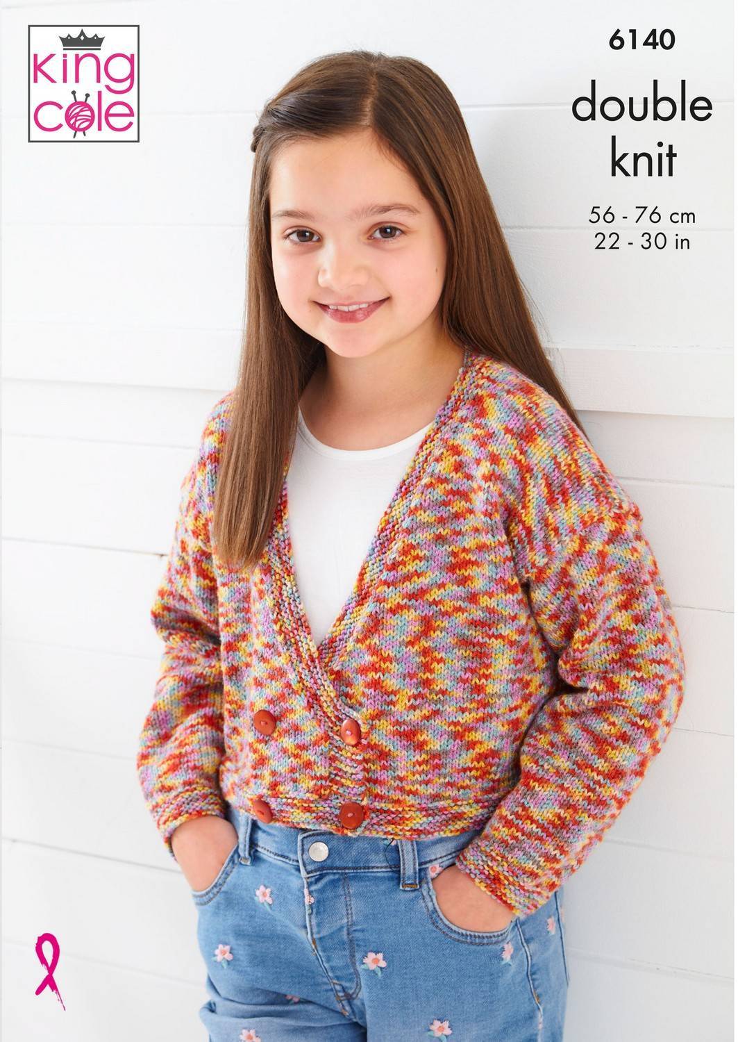 Cardigan and Tabard in King Cole Jitterbug DK (6140)