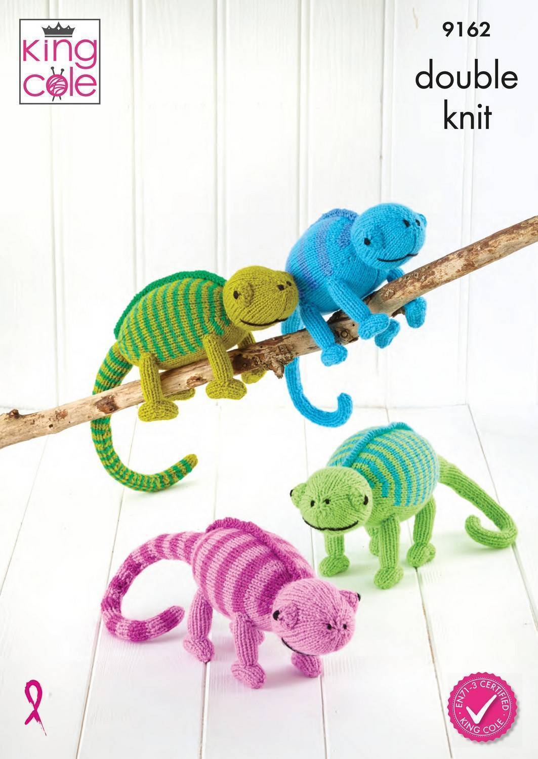 Chameleon Toys in King Cole Big Value DK 50g (9162)